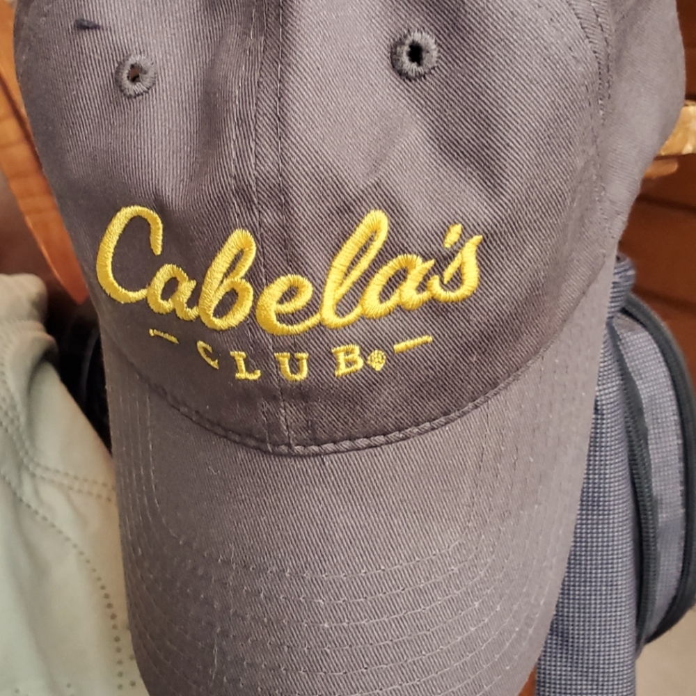 Cabela's Club Baseball Cap Hat used.